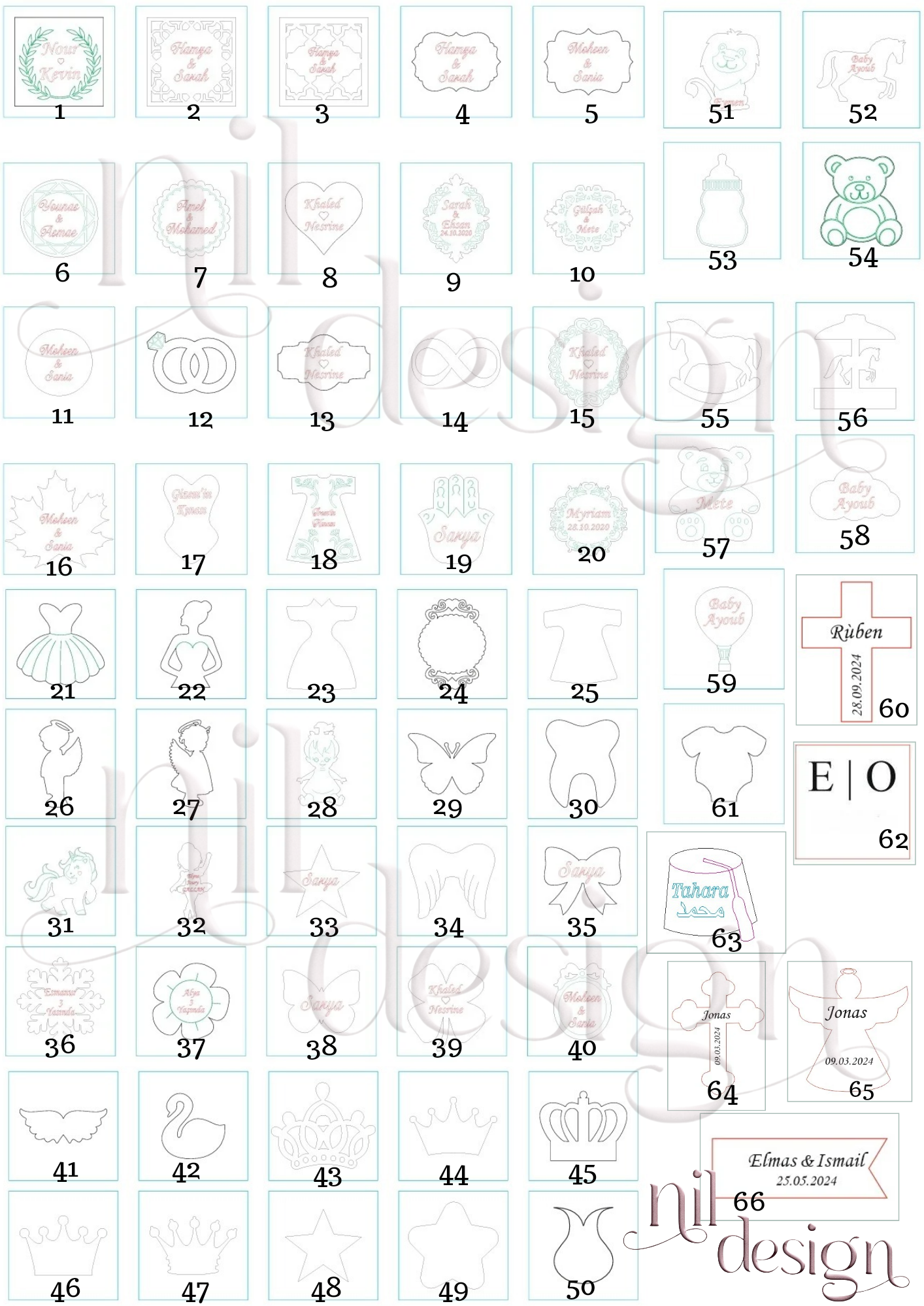 Boîte à gâteau luxery