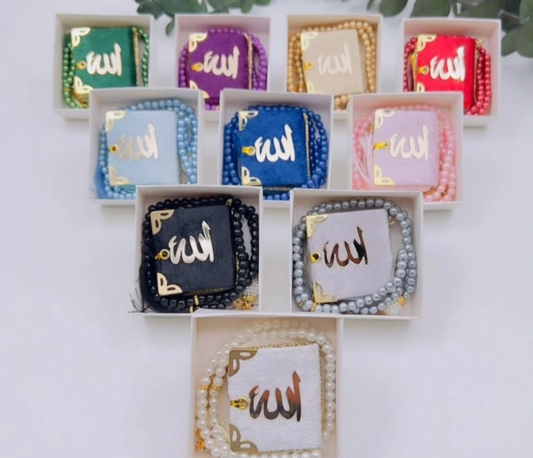 Coffret Tasbih avec magnet & coran