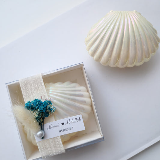 Bougie Coquillage