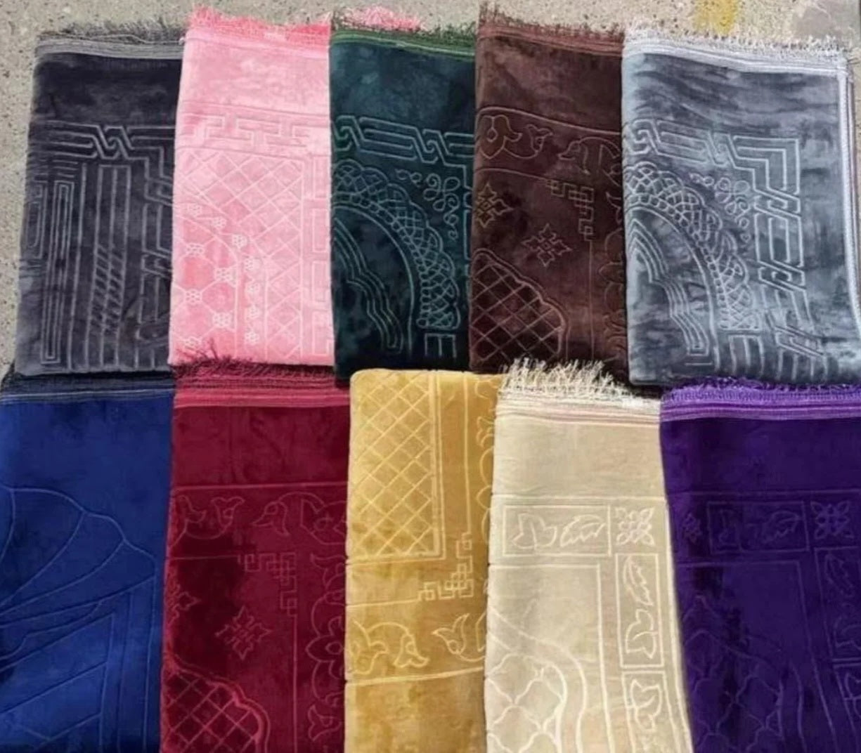 Coffret tapis de prière très épais