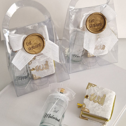 Mini Quran & vial box set