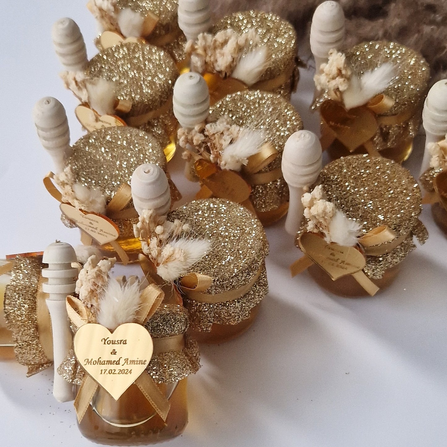 Shimmering Honey Pot