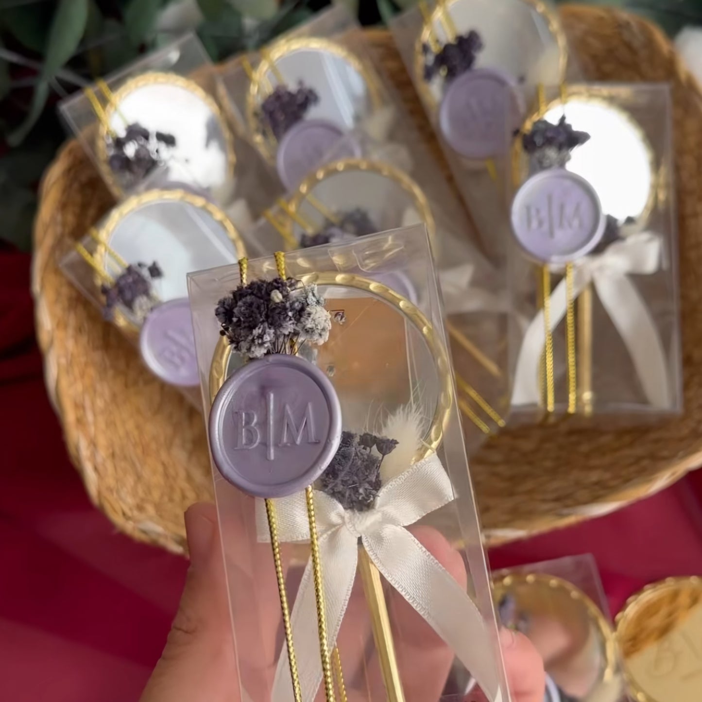 Mirrors - With wax seal