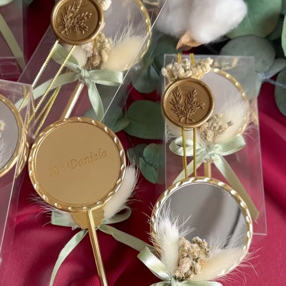Mirrors - With wax seal