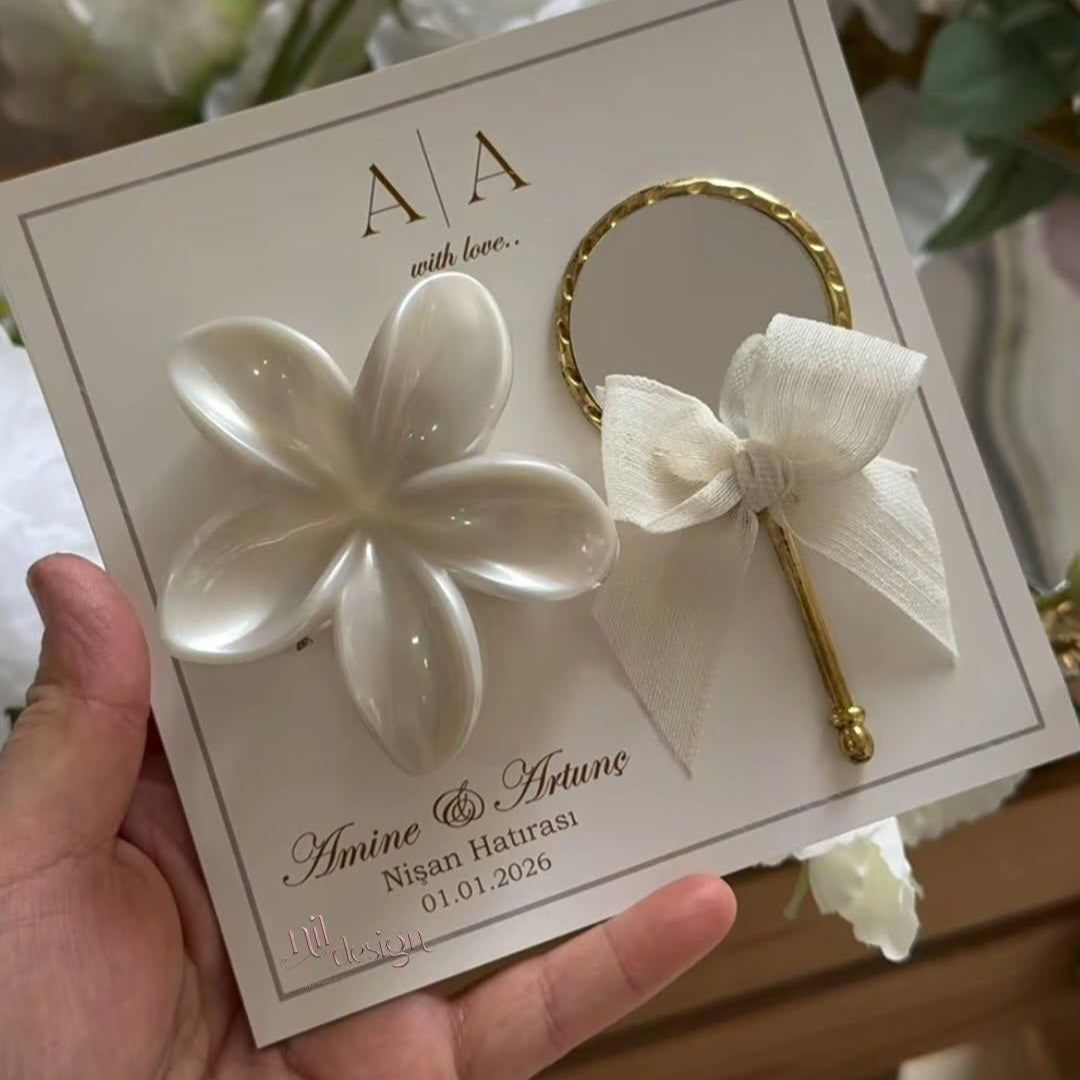 Pince lotus avec miroir